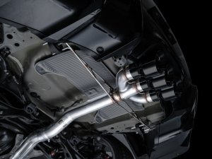 Acura Integra Performance Exhaust - AWE Tuning - Cat Back Track Edition - Diamond Black - 2024+
